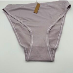 NWT SKIMS Cotton Jersey Tanga Panty • Iris Mica Purple • Size 3X • PN-CBR-0272